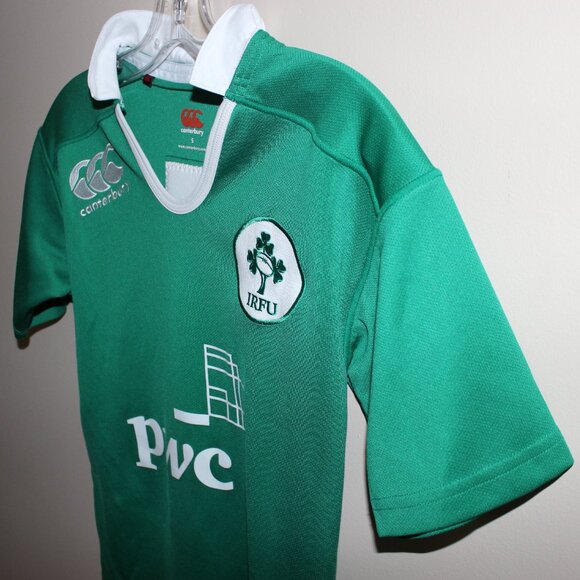 unworn Canterbury Ireland U-20 2016 home shirt rugby union men's jersey PWC IRFU - Picture 12 of 14